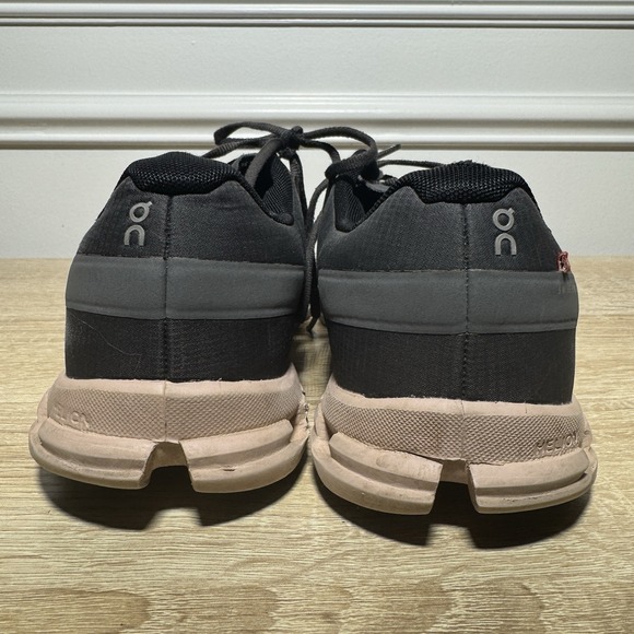 On CloudFlow Shoes Women's‎ Size 6.5 OC Running Rock Rose Gray Pink White - Picture 8 of 10